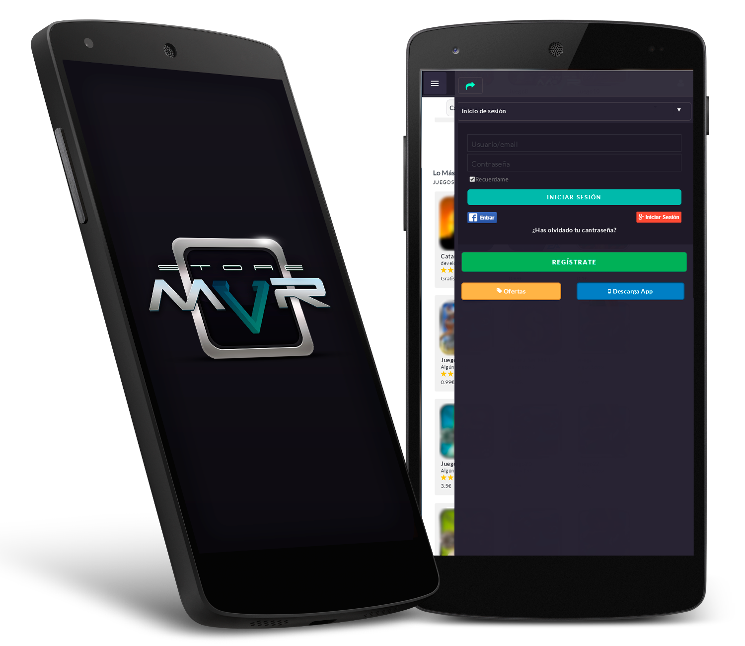 Truy cập vào ứng dụng di động của Store MVR, ứng dụng app và các trò chơi thực tế ảo